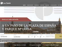Tablet Screenshot of hotelpasarela.com